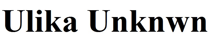 ulika unknwn
