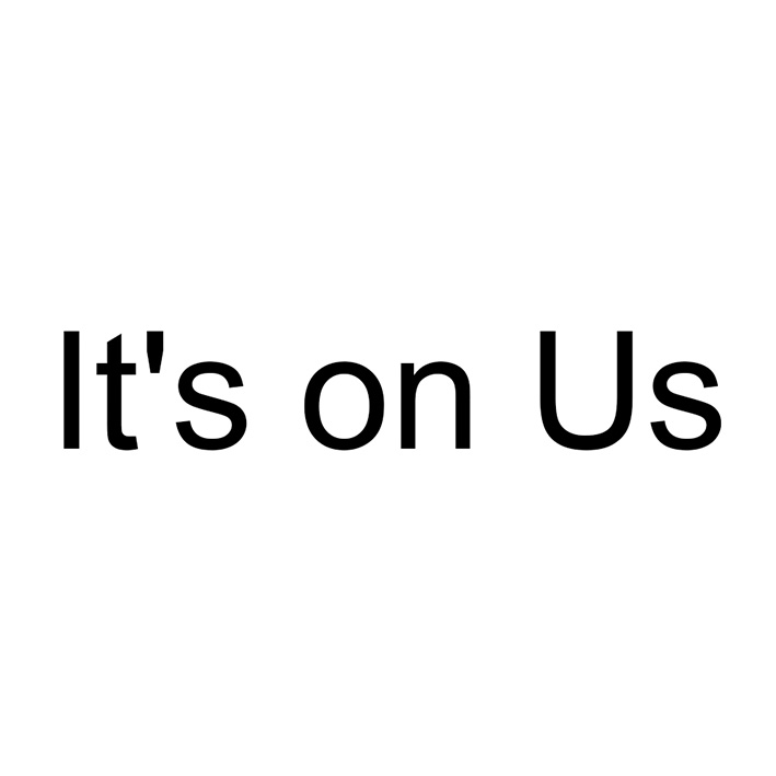 it's on us