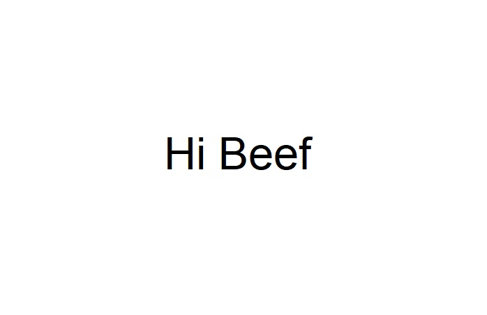 hi beef