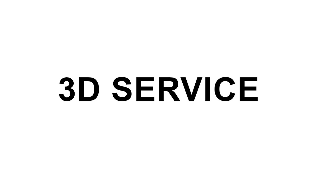 3d service