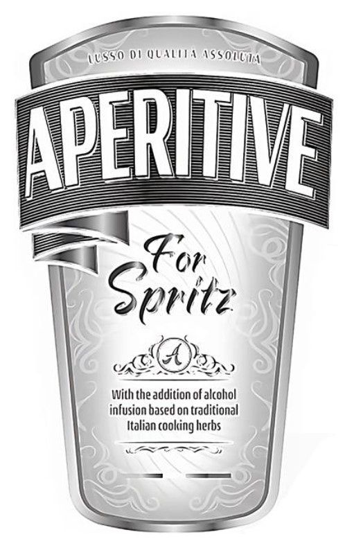 with the addition of alcohol infusion based on traditional italian cooking herbs