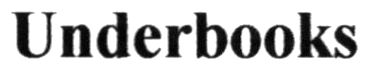 underbooks