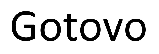 gotovo