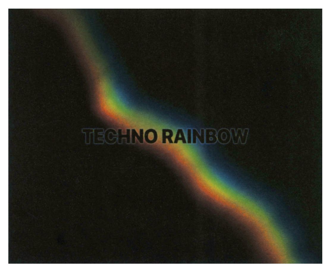 techno rainbow