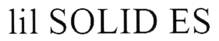 lil solid es