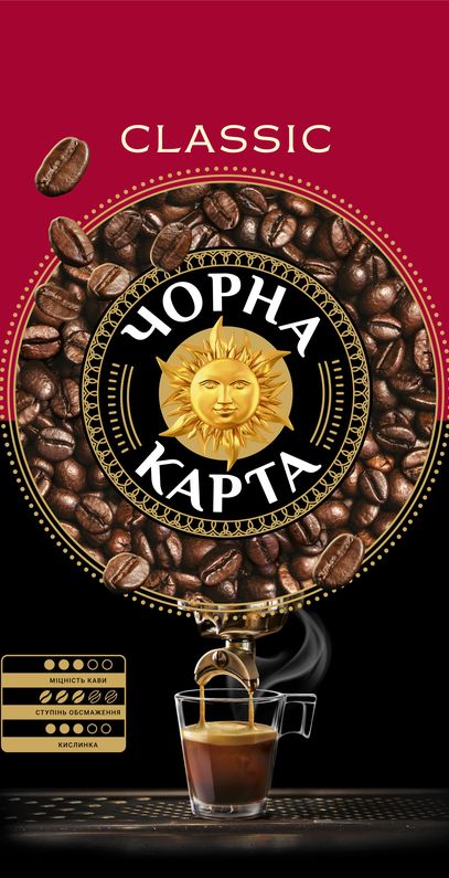 міцність кави, ступінь обсмаження, кислинка