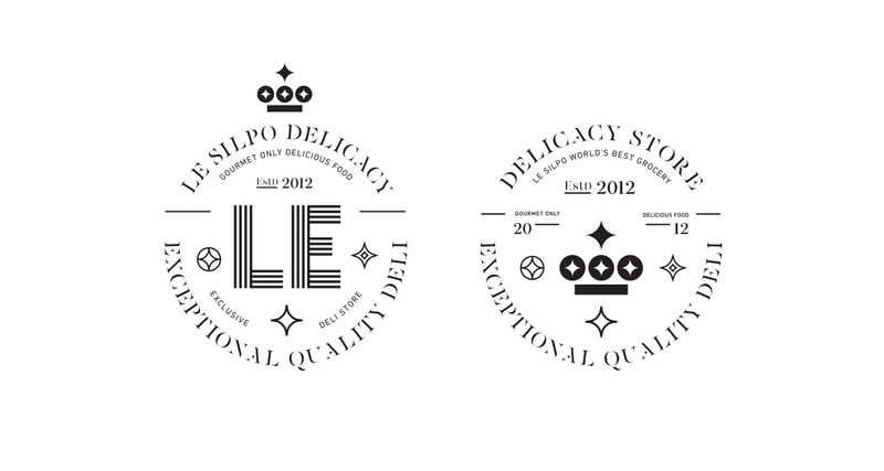 Зображення марки «estd 2012 · le silpo world`s best grocery · delicacy store · exceptional quality deli · exclusive deli store · gourmet only delicious food…»