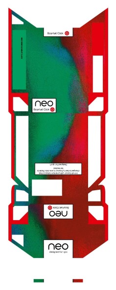 a fruit flavour with premium tobacco that changes to berry flavour in one click