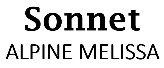 sonnet alpine melissa