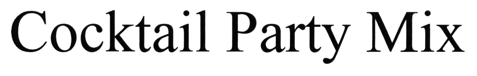 cocktail party mix