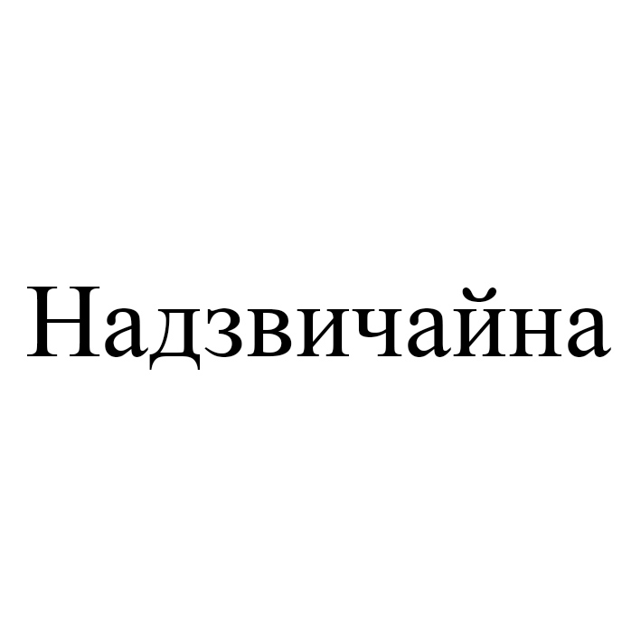 надзвичайна