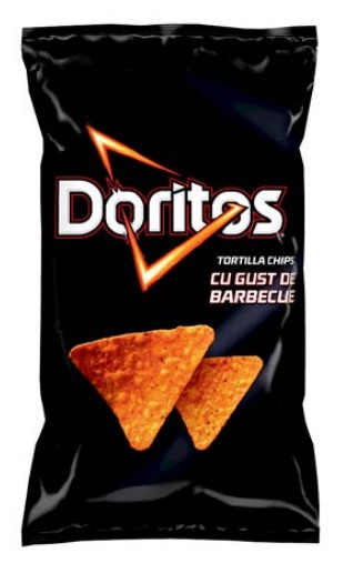 tortilla chips сu gust de barbeque