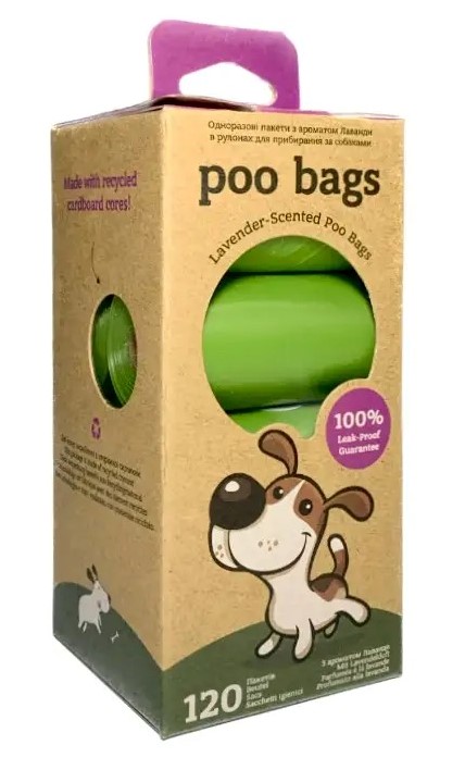 lavender-scented poo bags