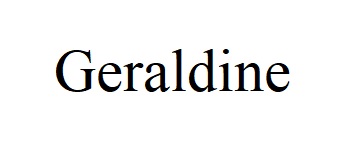 geraldine