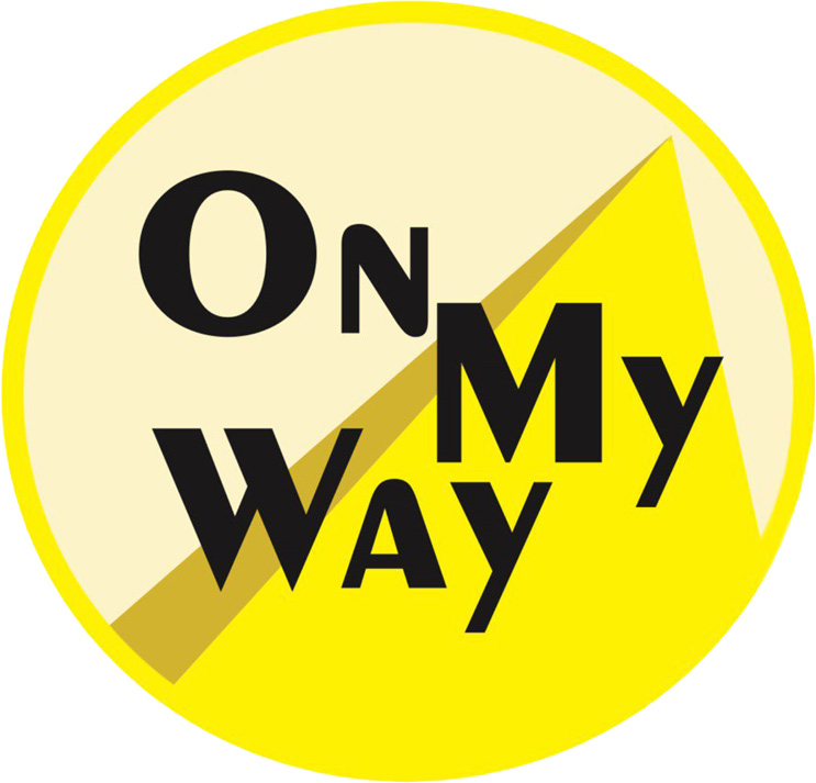 on my way