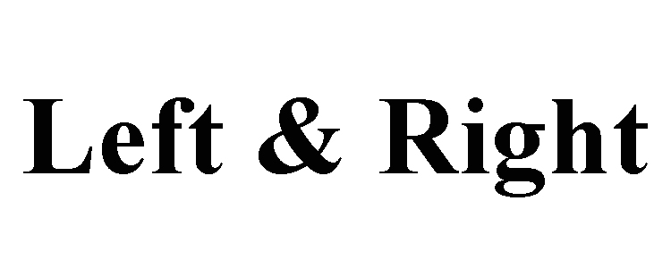 left&right