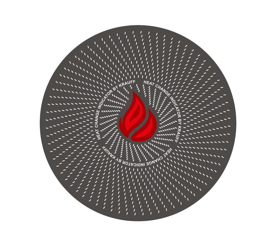heat change indicator by krauff