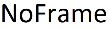 no frame
