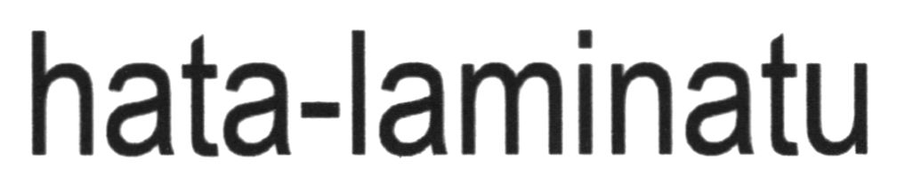 hata-laminatu