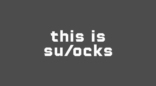 this is su/ocks