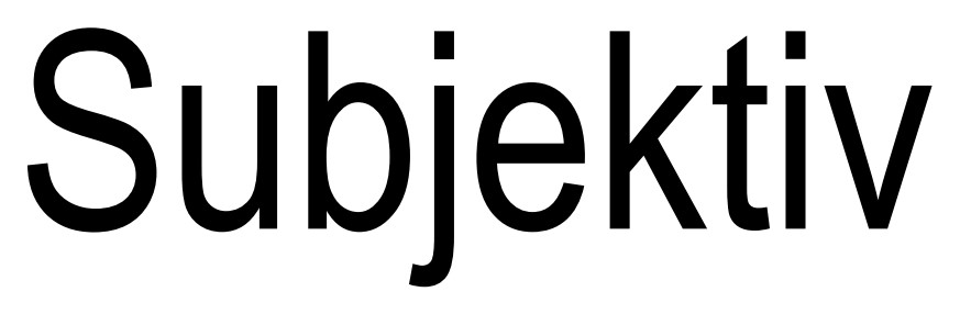subjektiv