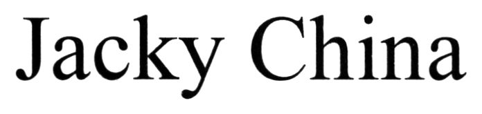 jacky china