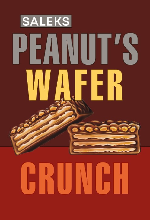 saleks peanut`s wafer crunch