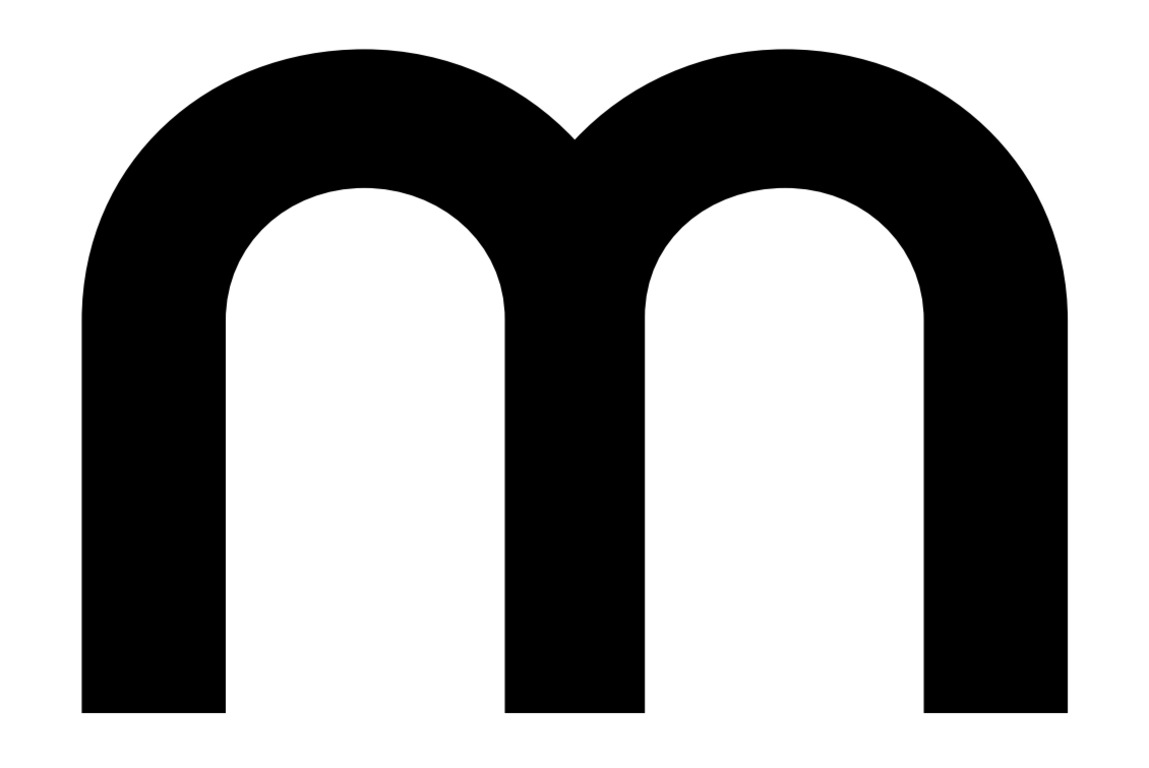 m