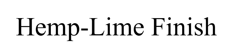 hemp-lime finish
