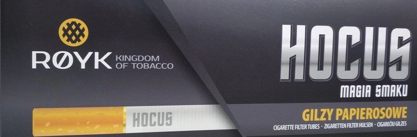 hocus magia smaku gilzy papierosowe cigarette filter tubes · zigaretten filter hulsen · cigarećiu gilzes