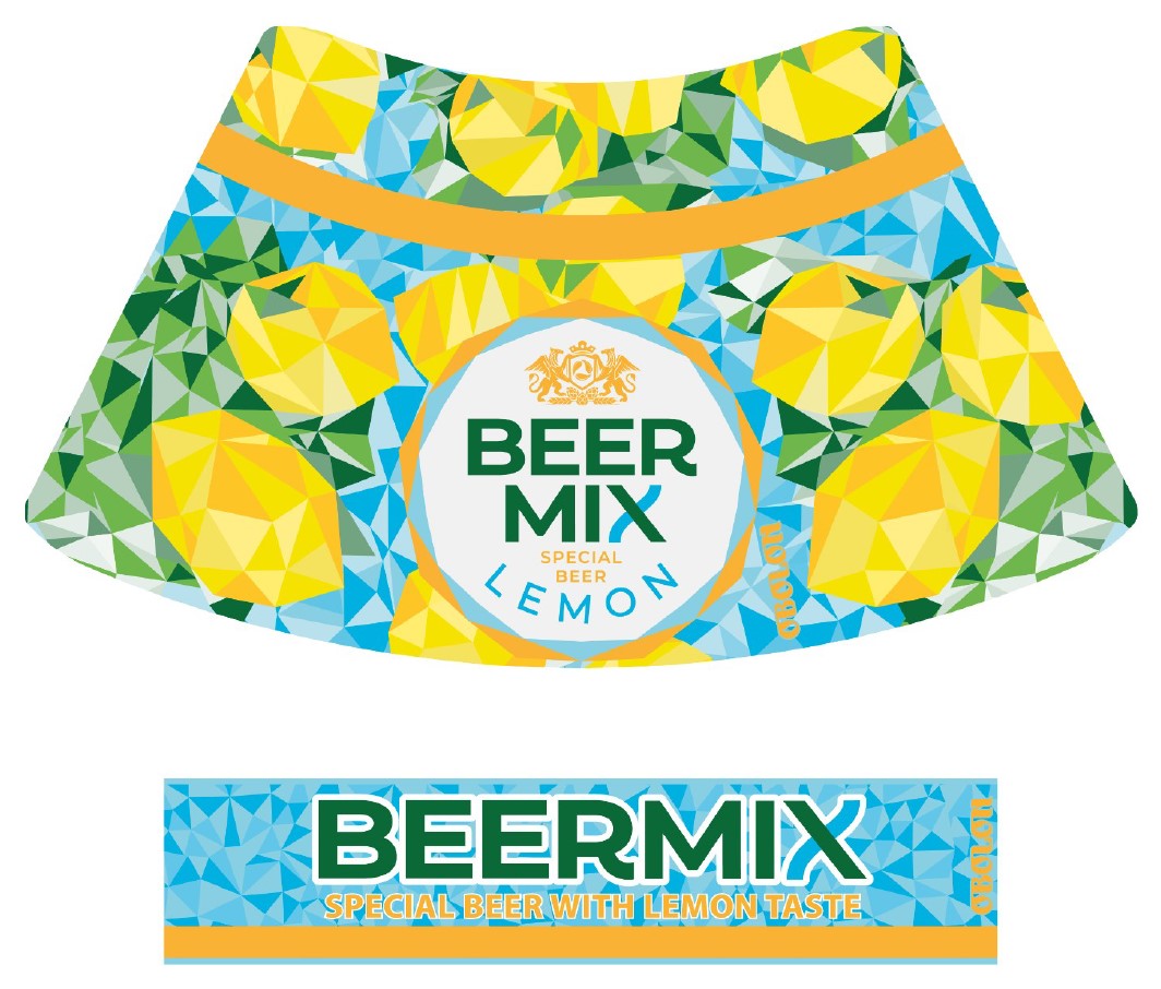 special beer with lemon taste