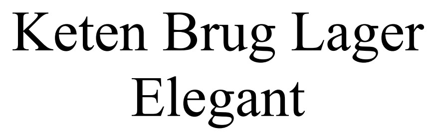 keten brug lager elegant