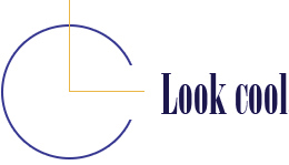 look cool