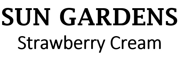 sun gardens strawberry cream