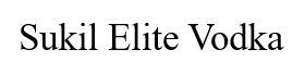 sukil elite vodka