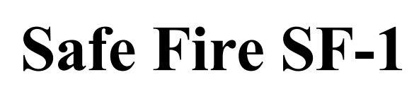 safe fire sf-1