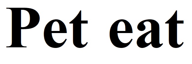 pet eat
