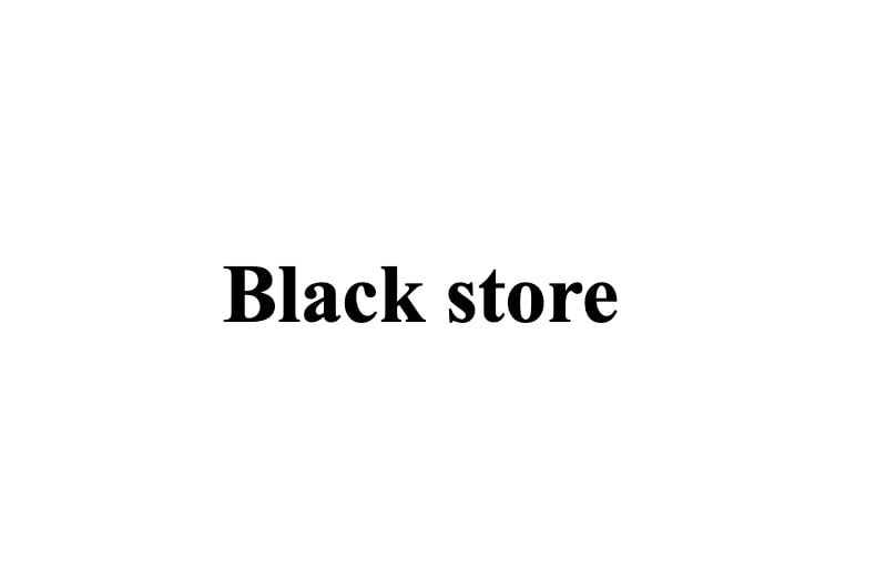 black store