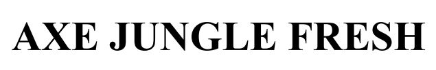axe jungle fresh