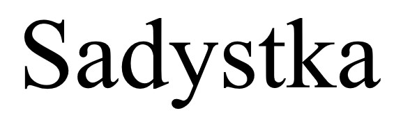 sadystka