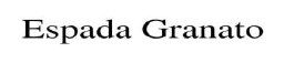 espada granato