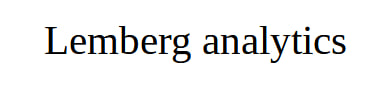 lemberg analytics