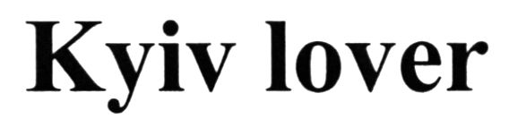 kyiv lover