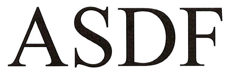 asdf
