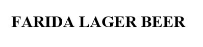 farida lager beer