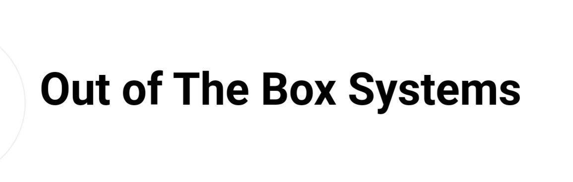 out of the box systems