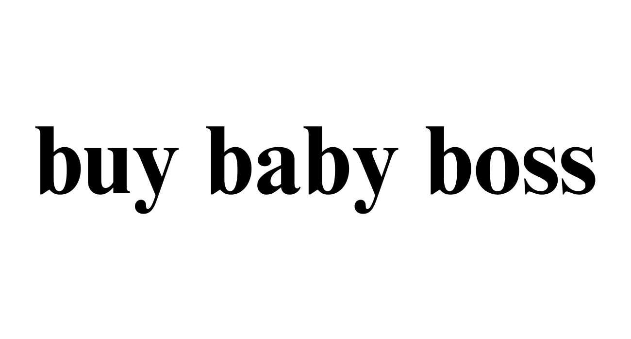 buy baby boss