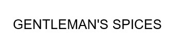 gentleman's spices
