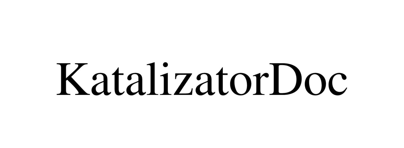 katalizator doc