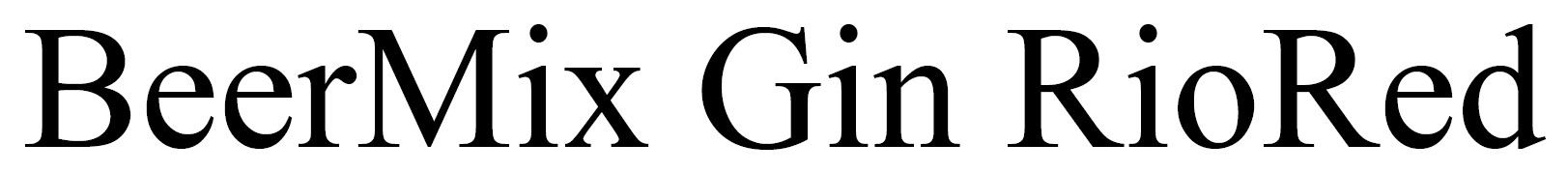 beermix gin riored